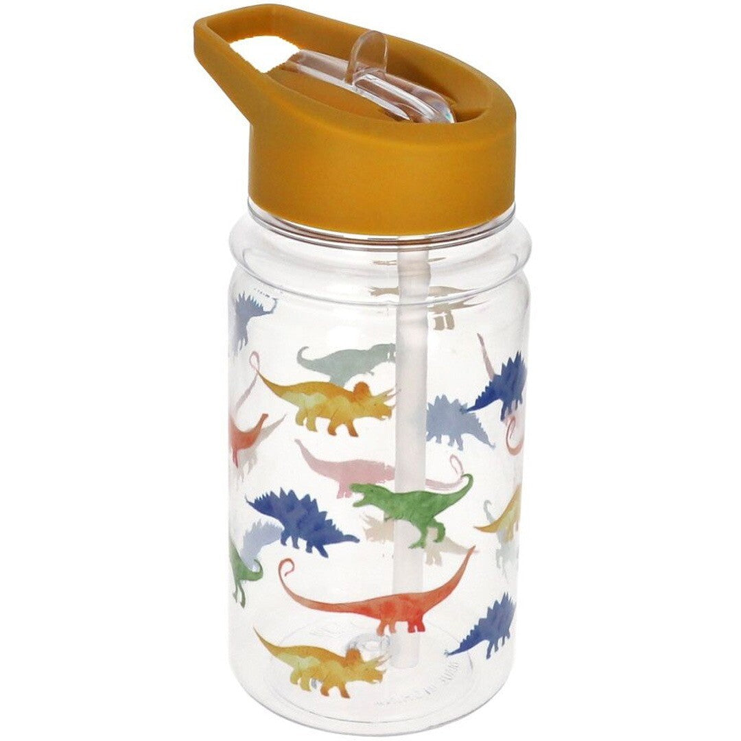 Le petit souk drinkfles met rietje - dinosaurus