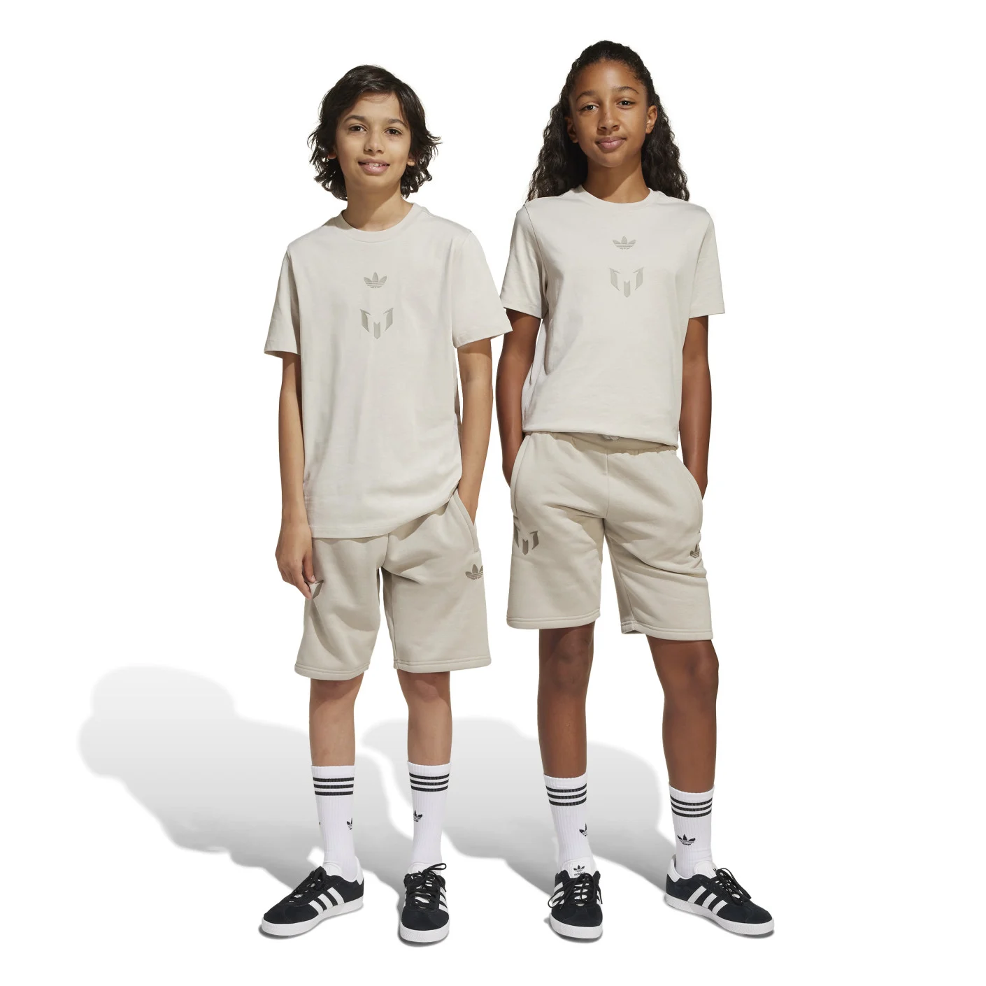 Adidas Messi Broekje Kids Beige