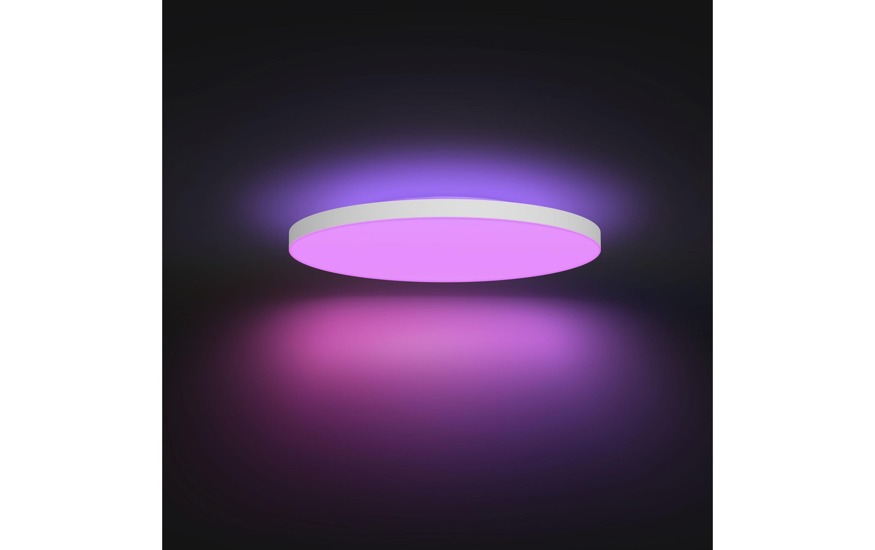 Deckenleuchte White & Color Ambiance Datura Ø 574 mm<br>Smartes Deckenpaneel mit Hintergrundbeleuchtung