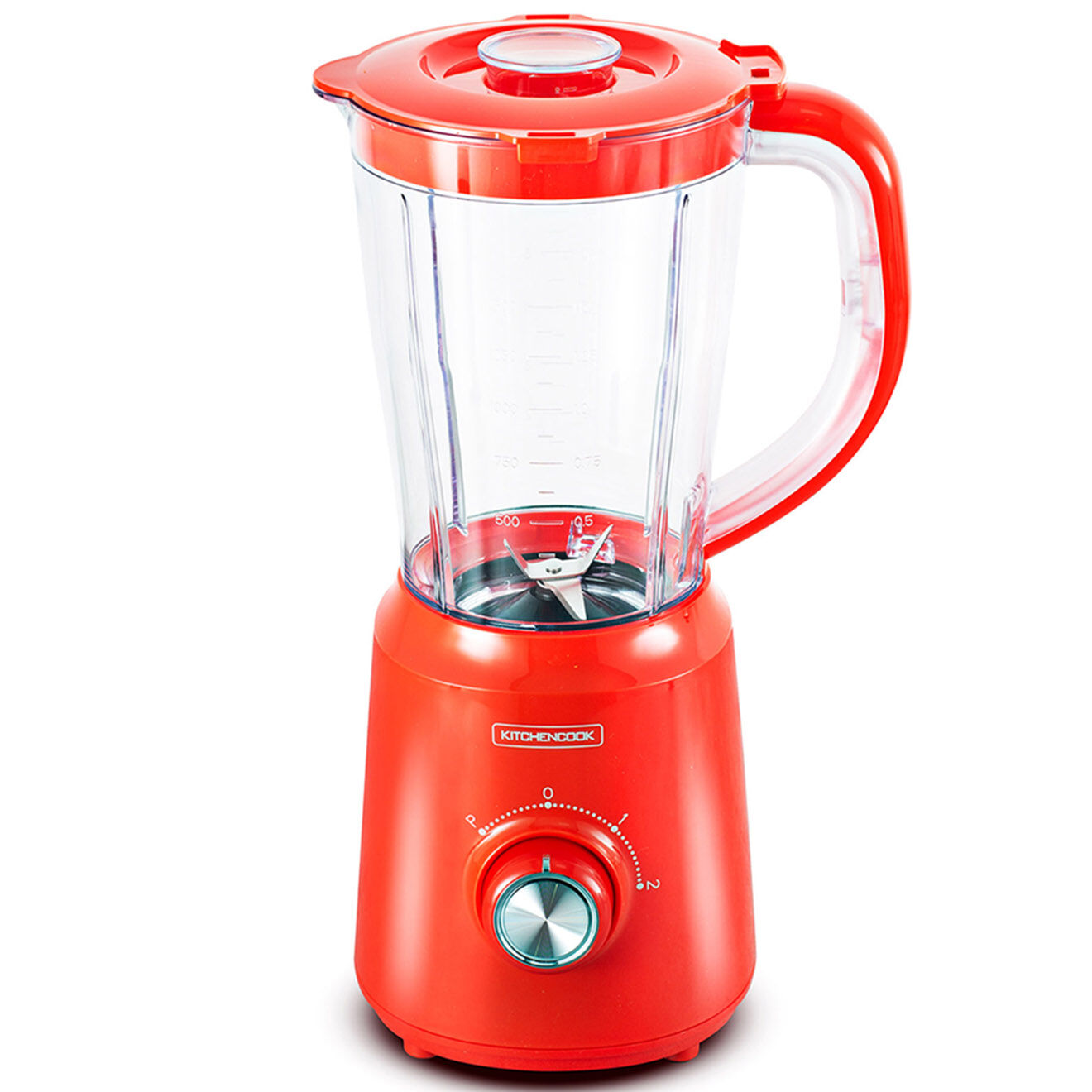 Kitchencook Blender 500W - EK1 rouge - 1,5 L