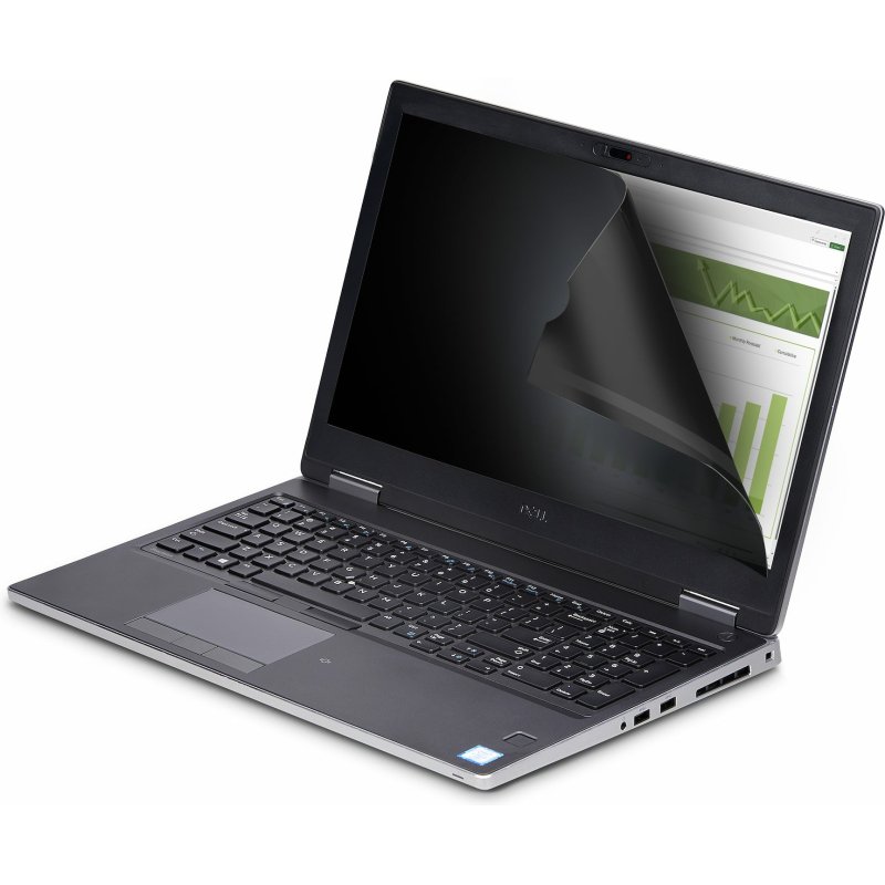 StarTech.com Filtre de Confidentialité pour Écran Tactile 16:9 de 15,6 Pouces, Filtre Antireflet/Anti Lumière Bleue, Protection d'Écran d'Ordinateur Portable, Angle de Vue de +/- 30 Degrés, Rabattable