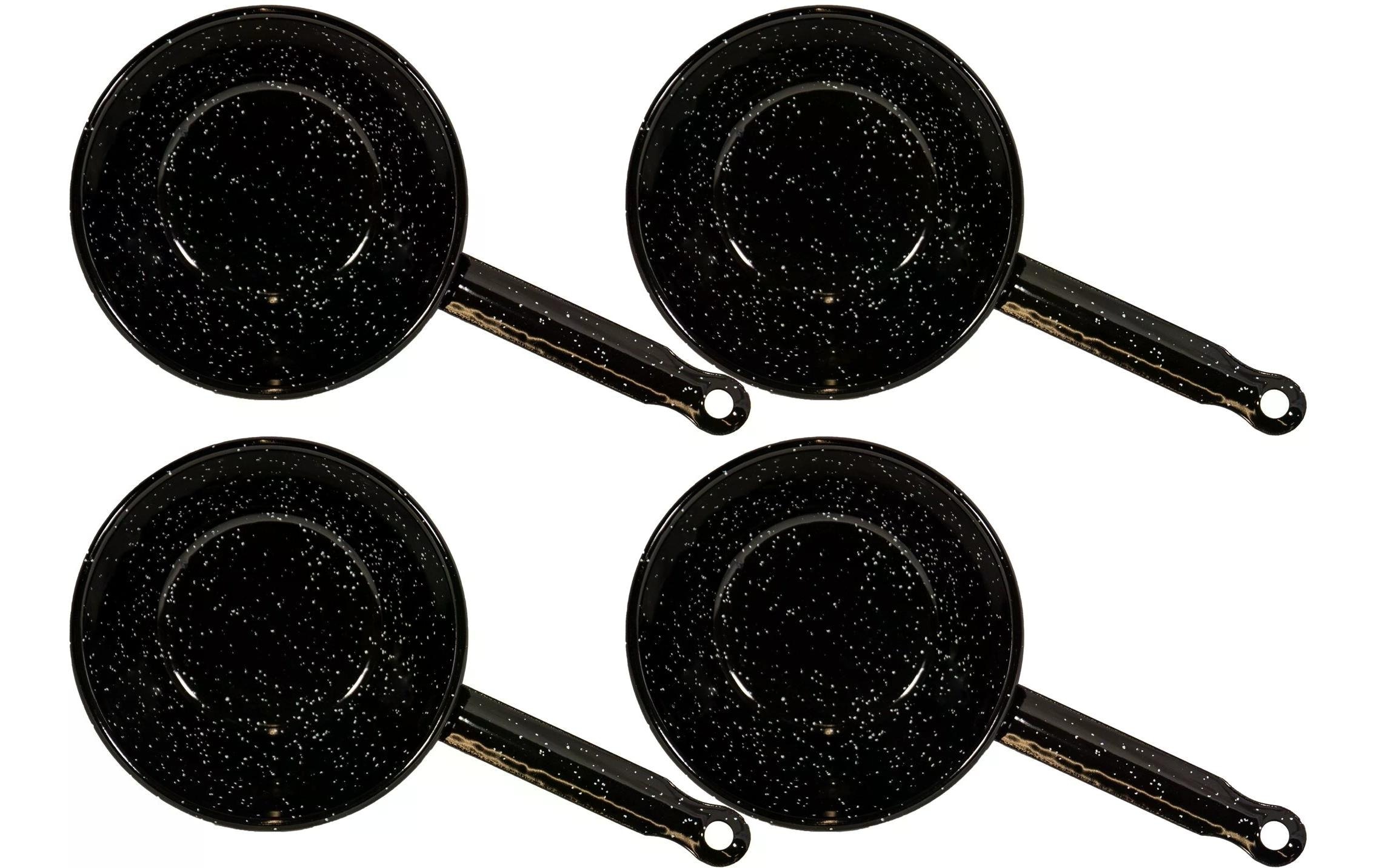 Grillpfanne »Garcima mit Stiel, 4er-Set, Ø 14 cm« Stahl