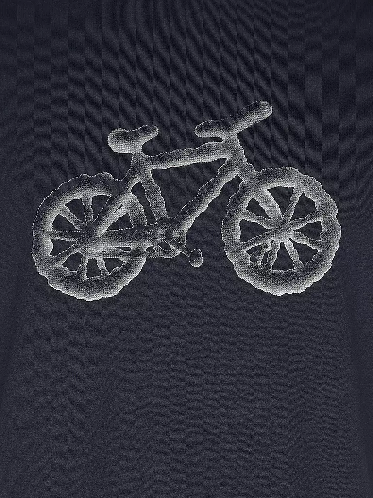 ARMEDANGELS T-Shirt JAAMES CLOUD BIKE dunkelblau