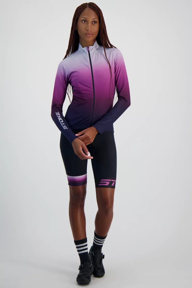 Stoke Randa Full Zip LS Damen Biketrikot