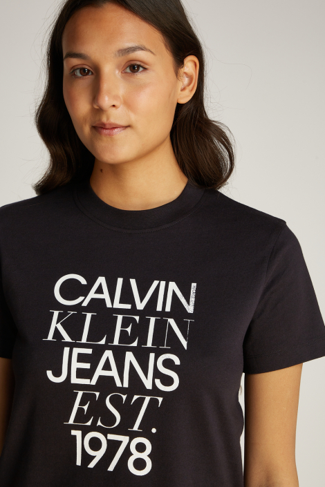Calvin Klein zwarte dames t-shirt