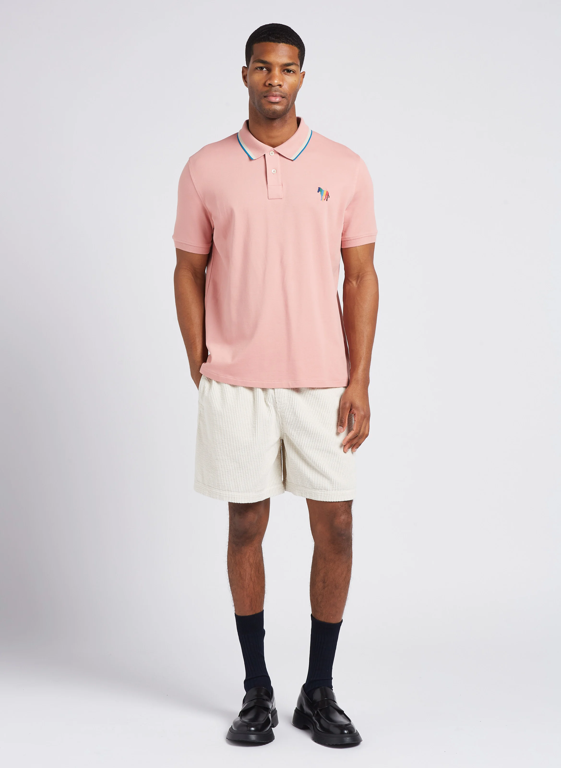 PADOW - Short droit en coton| Beige