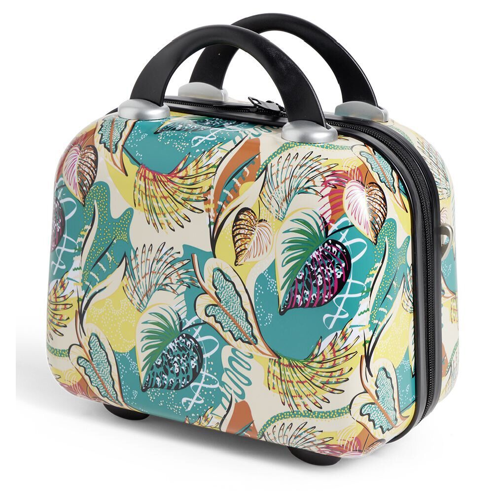 Vanity rigide ABS 10L feuillage multicolore
