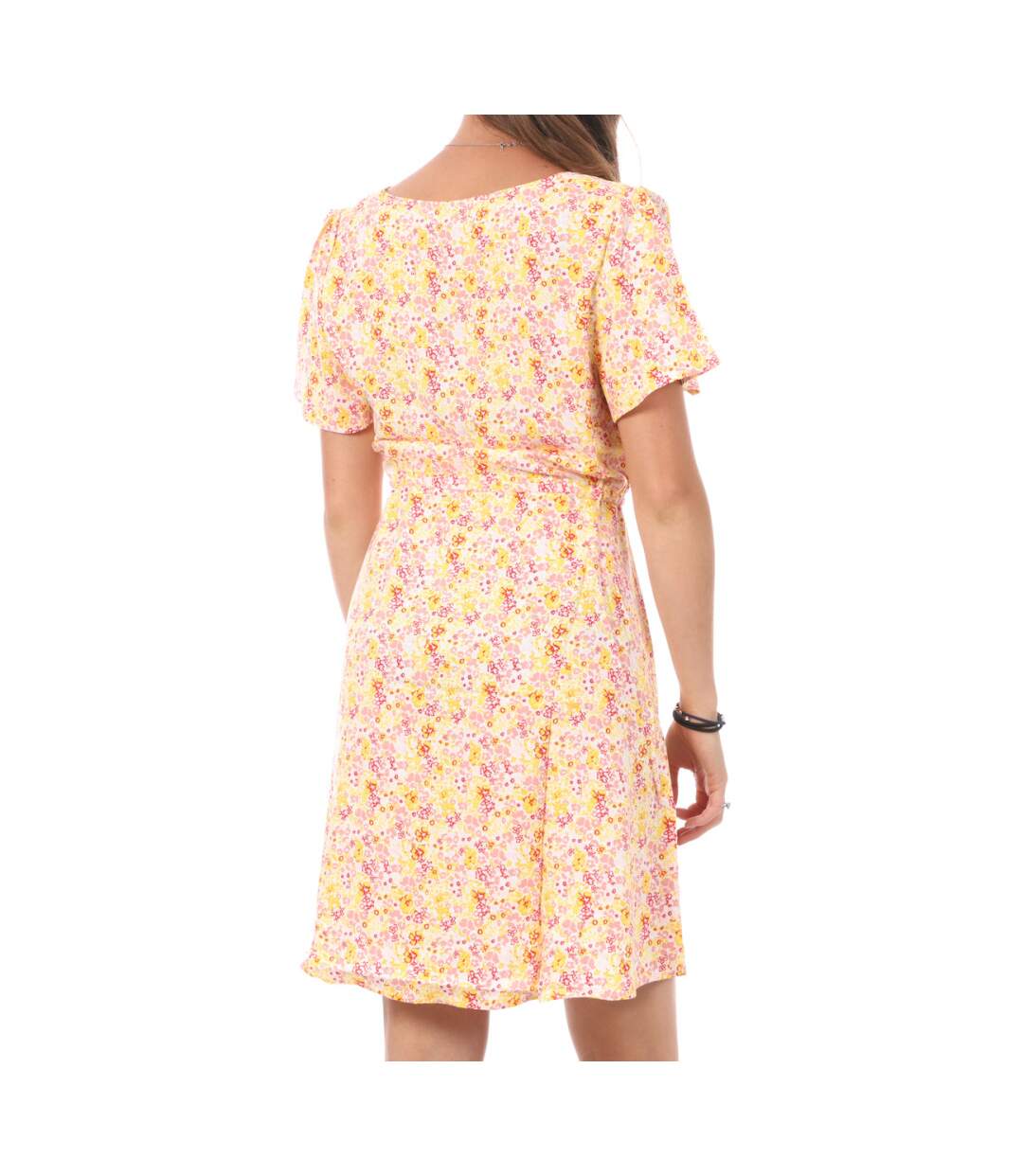 Robe Blanche à Motifs Femme Vero Moda Easy