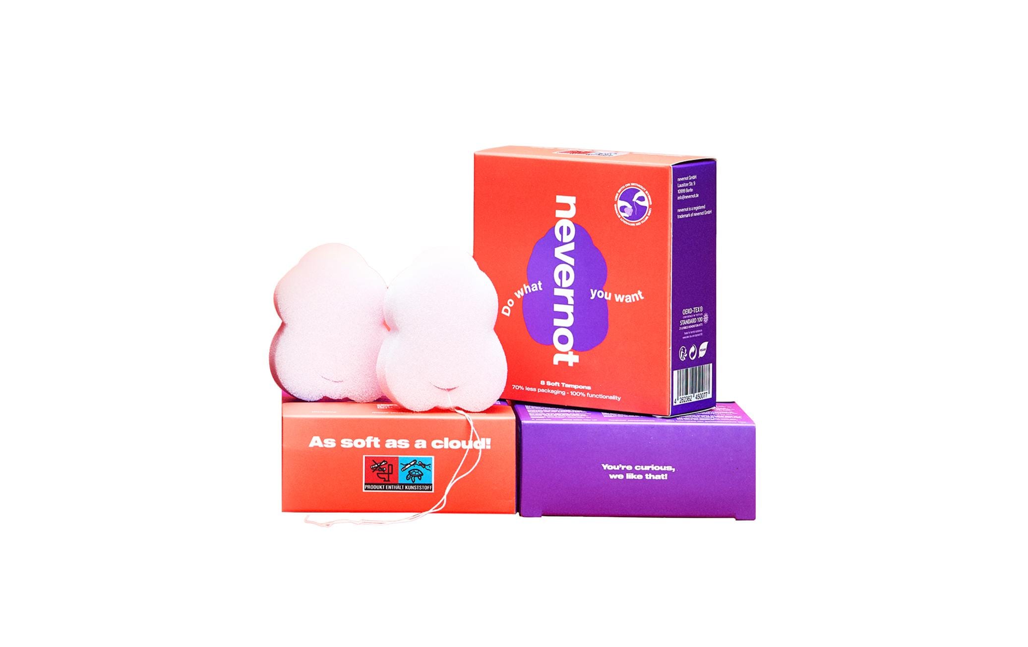Soft-Tampon 2.0 48 StückWeiche Tampons mit optionalem Faden