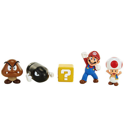Super Mario Leges?t - Diorama Set - Acorn Plains - 5 Dele