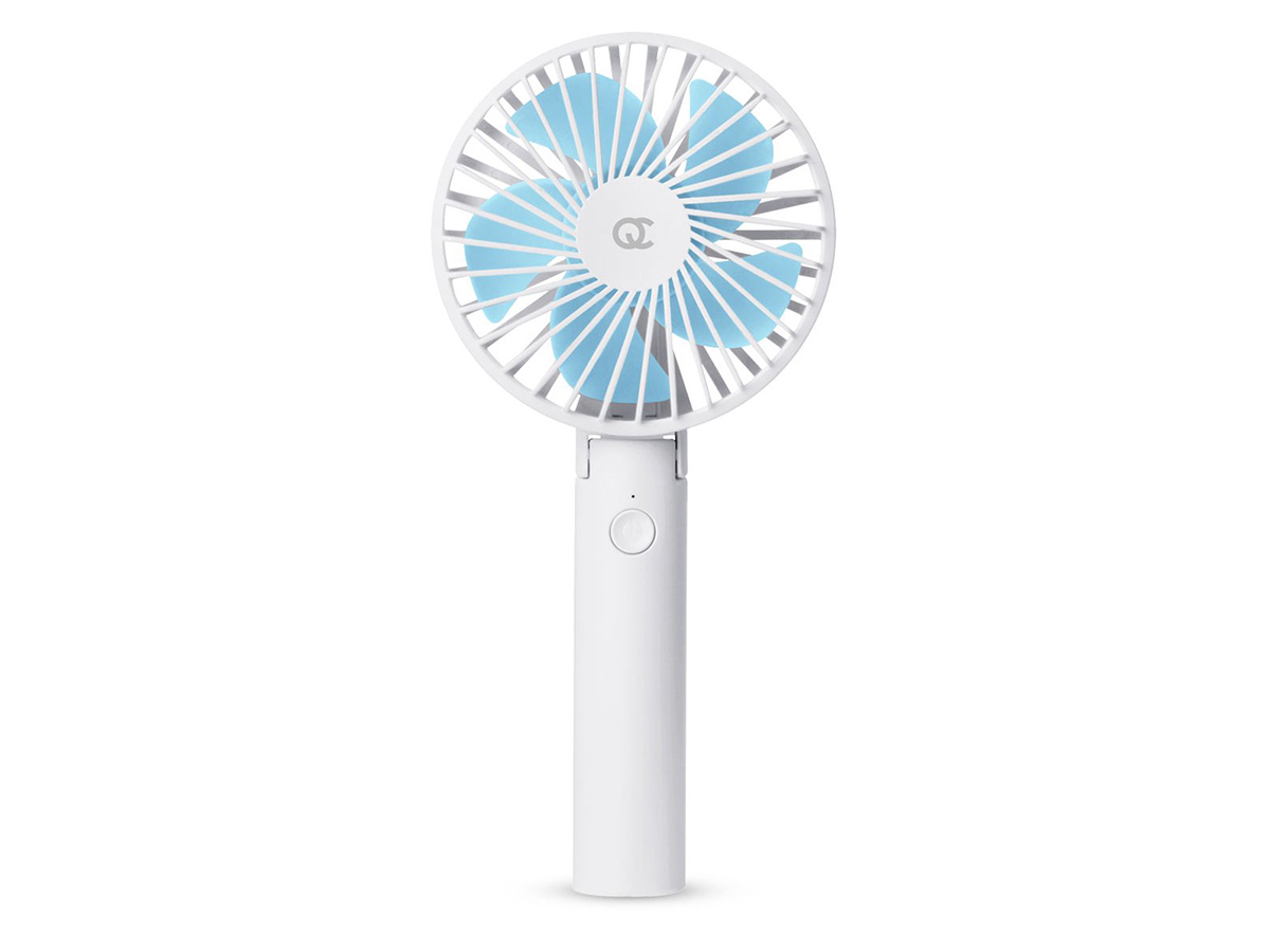 FlinQ oplaadbare handventilator - White/Blue