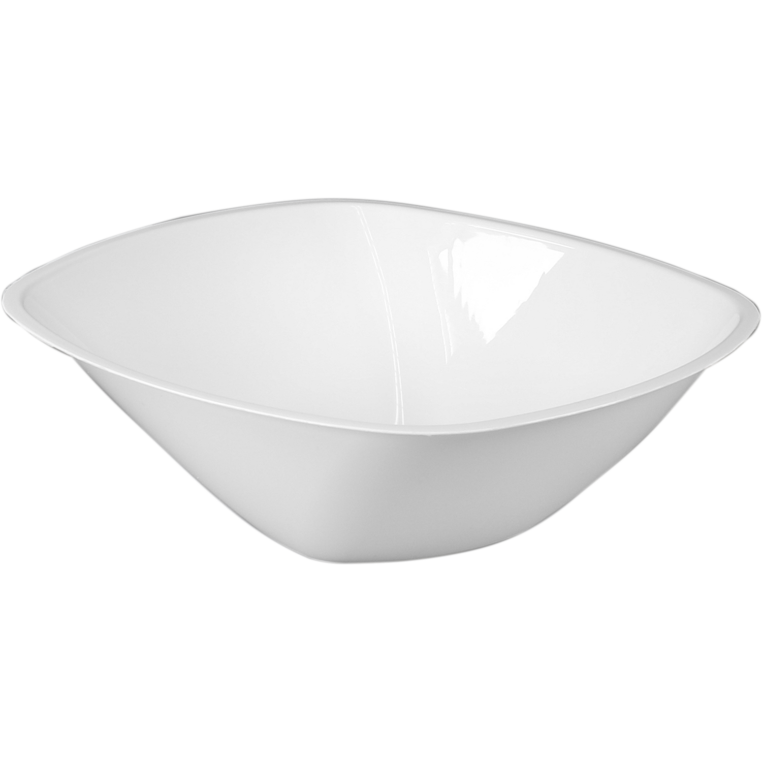 Goldplast Schaal, saladeschaal, reusable, pP, 1300ml, 21x21cm, use & reuse, wit