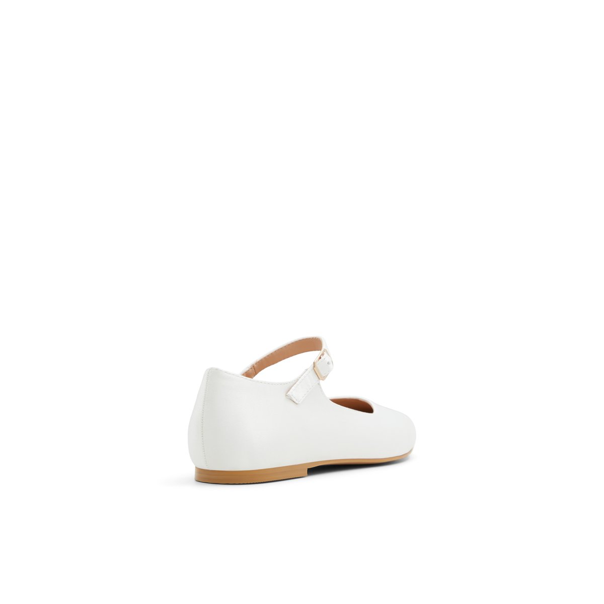 NO ANGEL-Charlotte-jg-Ballerine mary jane - Talon plat - Blanc