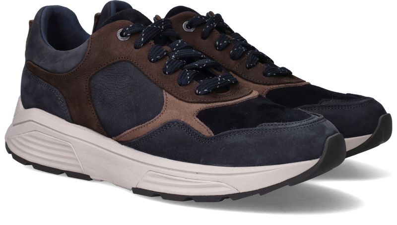 Xsensible Rialto Stretchwalker Sneakers Blauw Heren