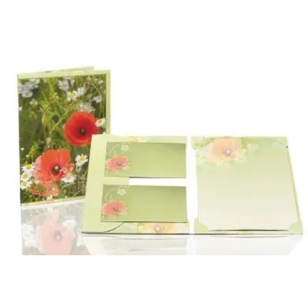 Rössler Briefpapiermappe Sommerwiese 10/10 210x170/90x177