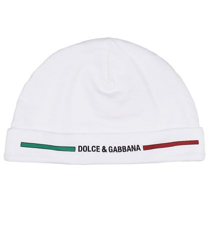 Dolce & Gabbana Gave?ske - Heldragt/Hue/Savlesm?k - Hvid