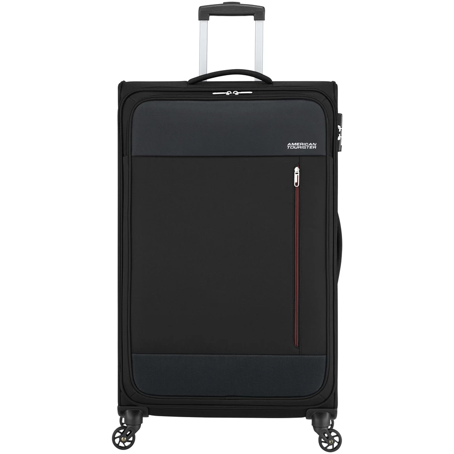 American Tourister Heat Wave - 4-Rollen-Trolley 80 cm jet black