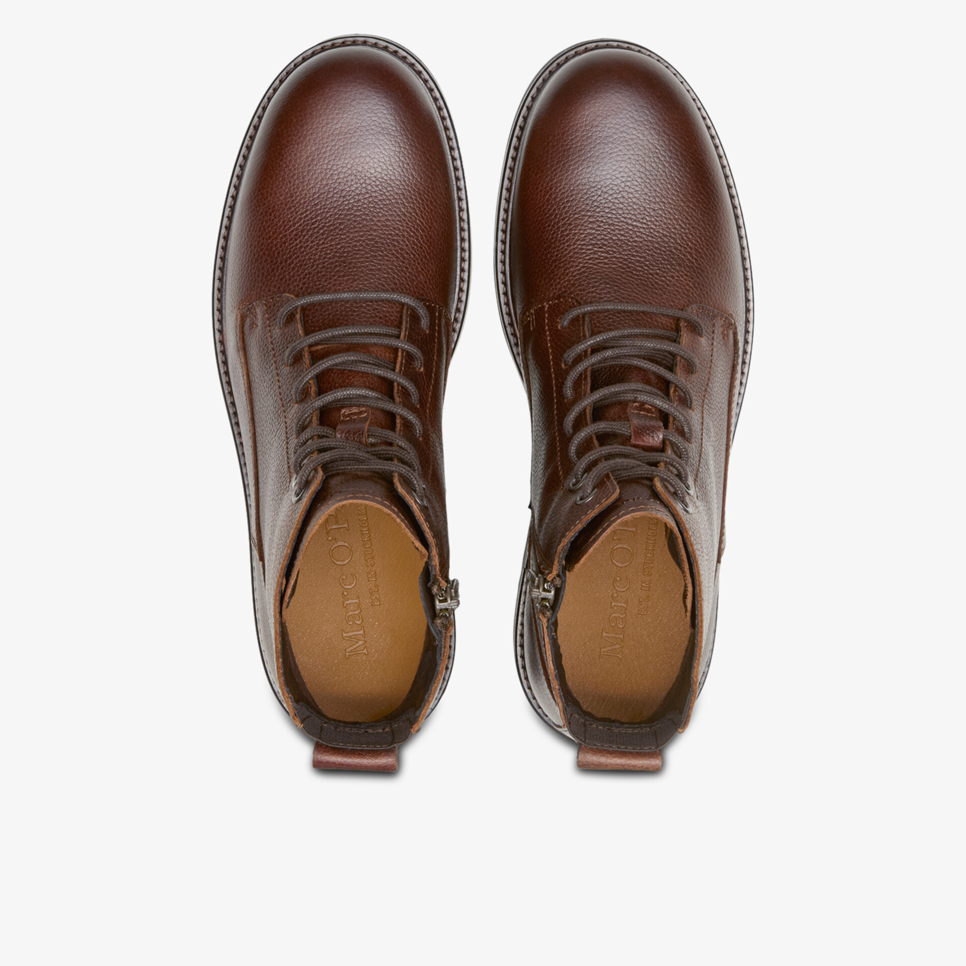 Marc O´Polo Herren Stiefel cognac