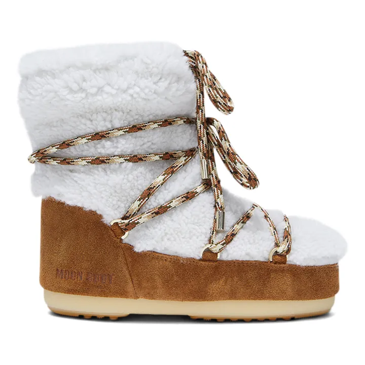 Moon Boot Moon Boot Light Low Shearling | Ecru