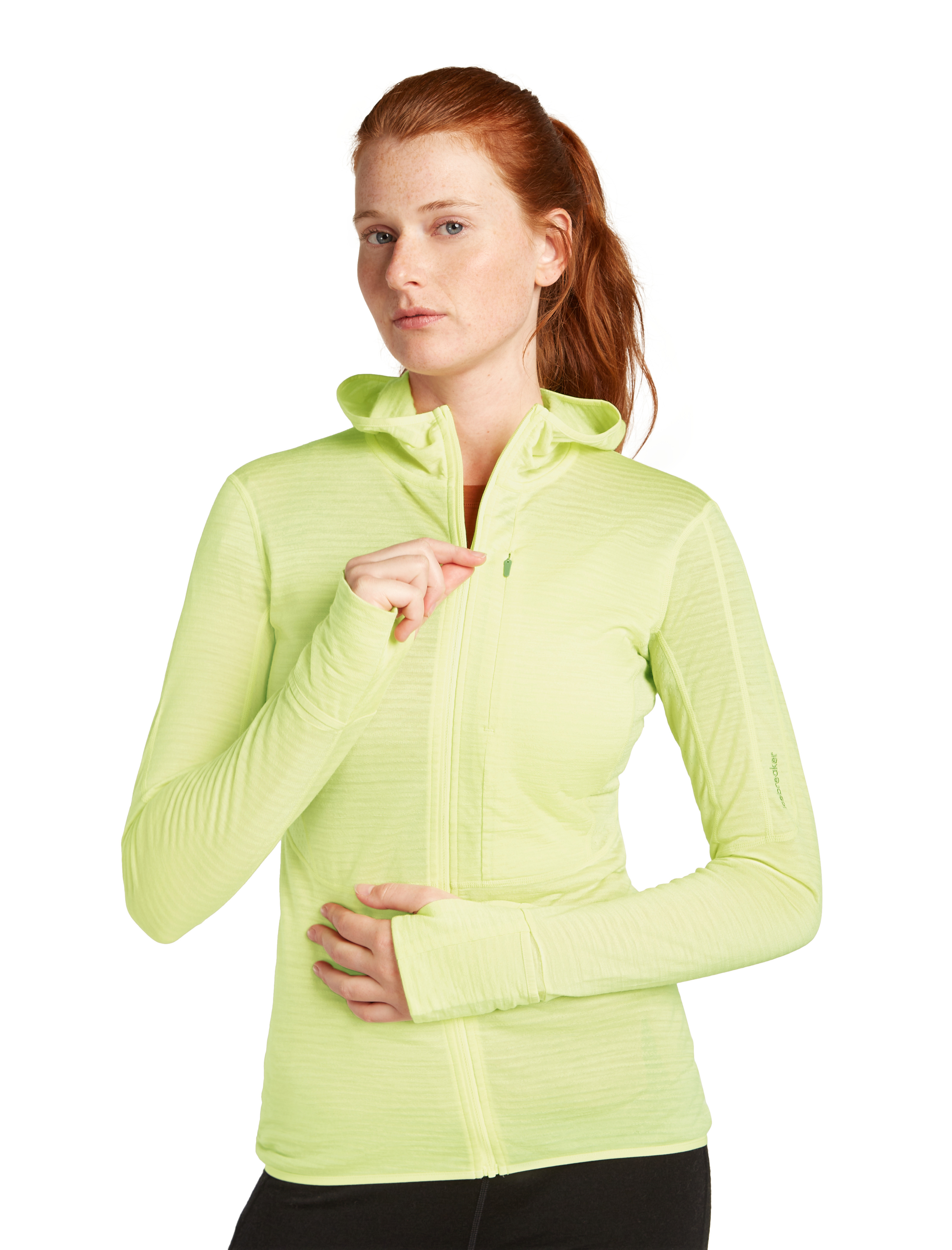 W Merino 200 Realfleece Descender LS Zip H