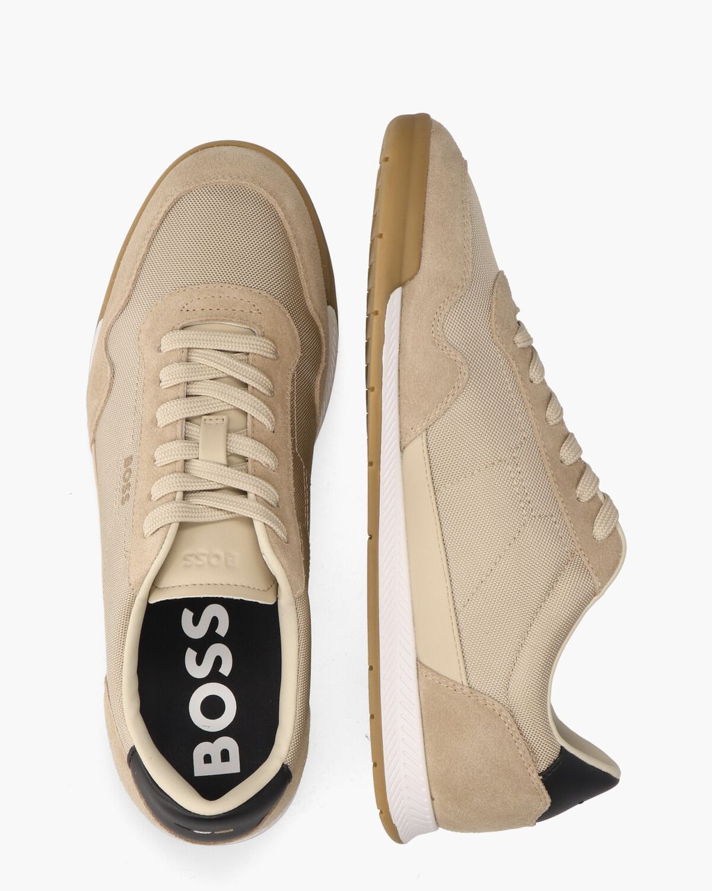 Boss Titanium SL Beige Herensneakers