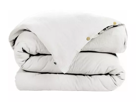 OUREA - Housse de Couette 200x210cm Gaze de Coton Chantilly