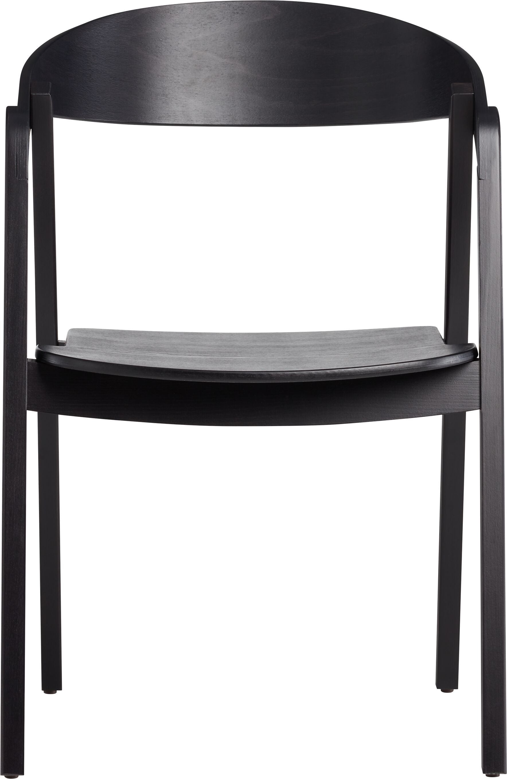 LIOR Stuhl - Schwarz / B: 53.0 cm x T: 52.0 cm x H: 79.0 cm