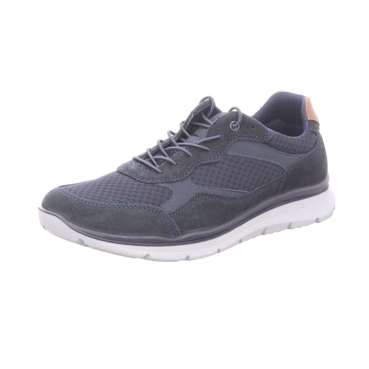 Scarbello Herren-Slipper Blau-Grau