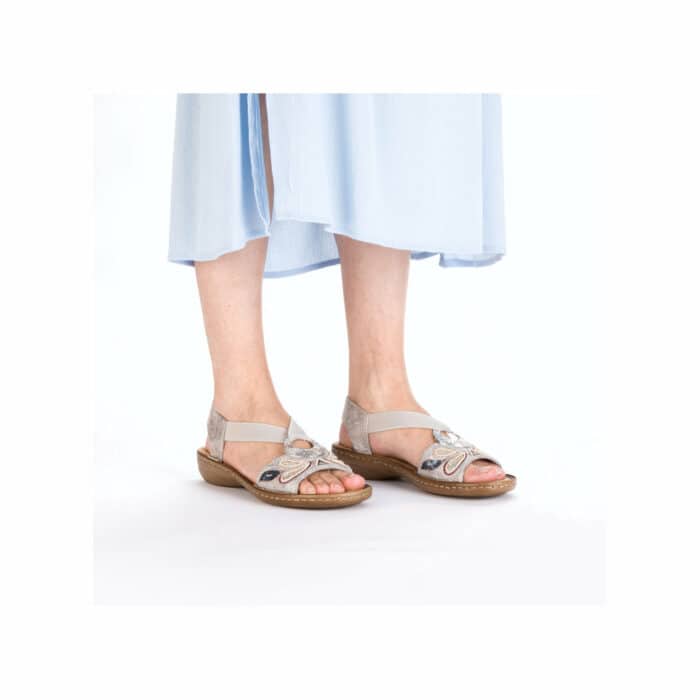 Rieker Sandal Dame 608B4-90