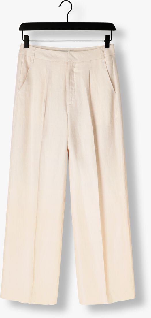 ecru copenhagen muse wijde broek nature white pant