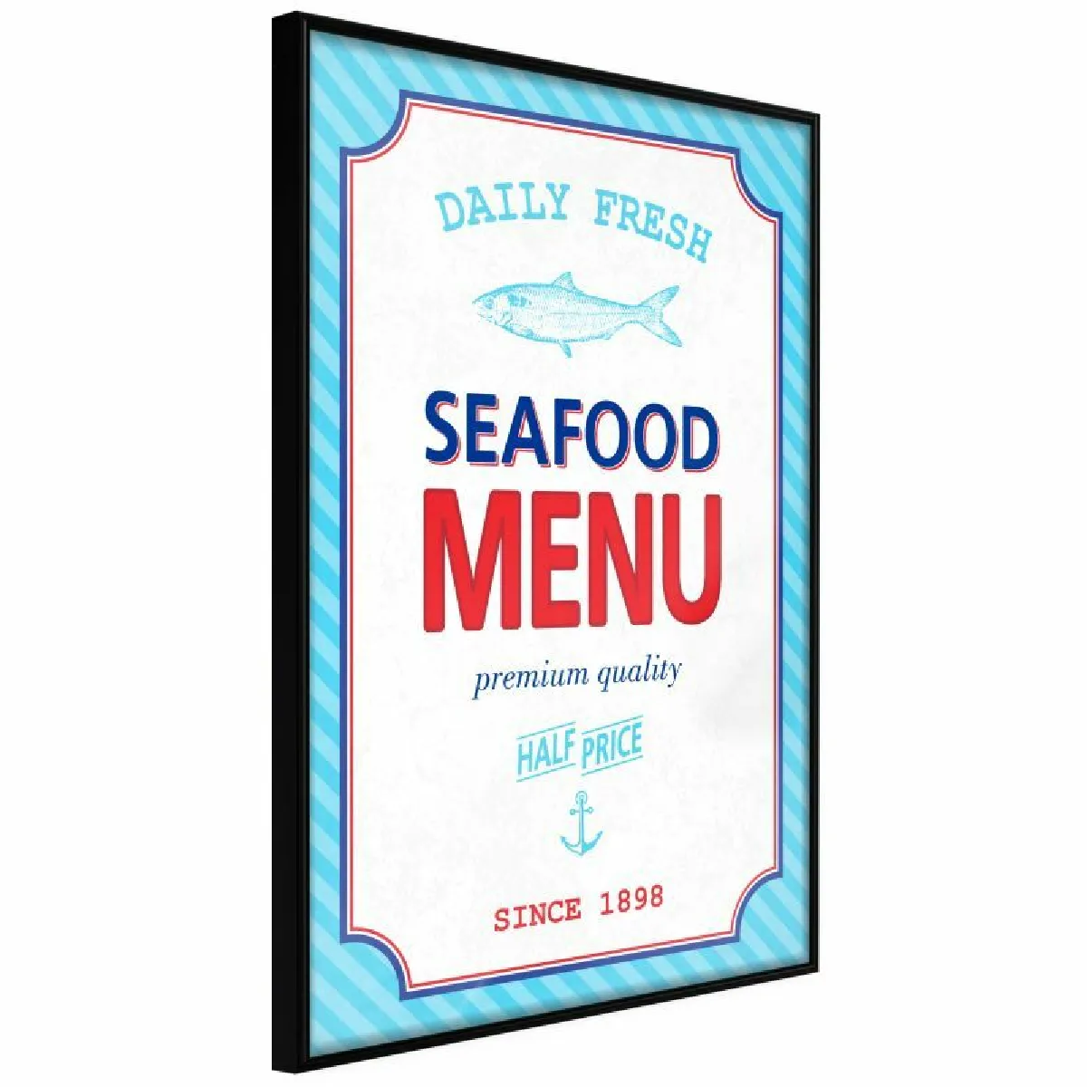 Paris Prix Affiche Daily Fresh - Noir