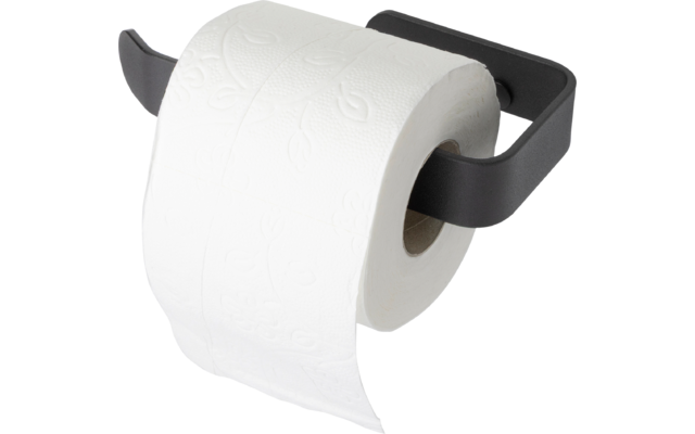 Confurn Toilettenpapierhalter 17 cm schwarz