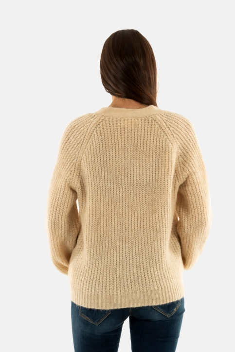 Gilets cardigans grace & mila naster_22548 sable