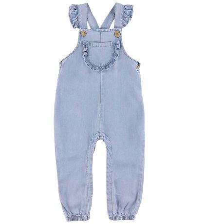 Lil' Atelier Latzhosen - NbfHolly - Medium+ Blue Denim