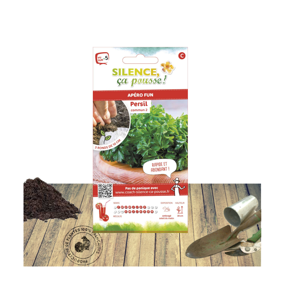 Graines de persil commun 2/petroselinum crispum commun 2[-]présemée
