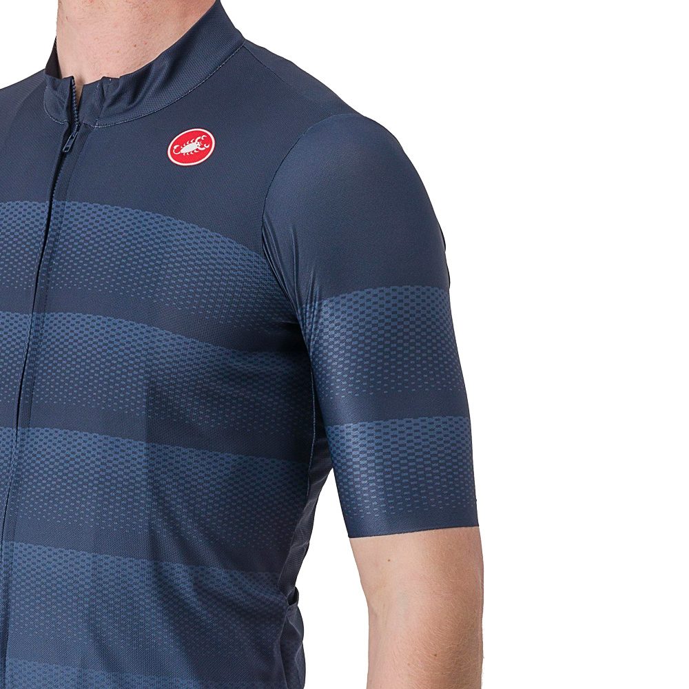 Castelli Livelli Radtrikot Herren belgian blue