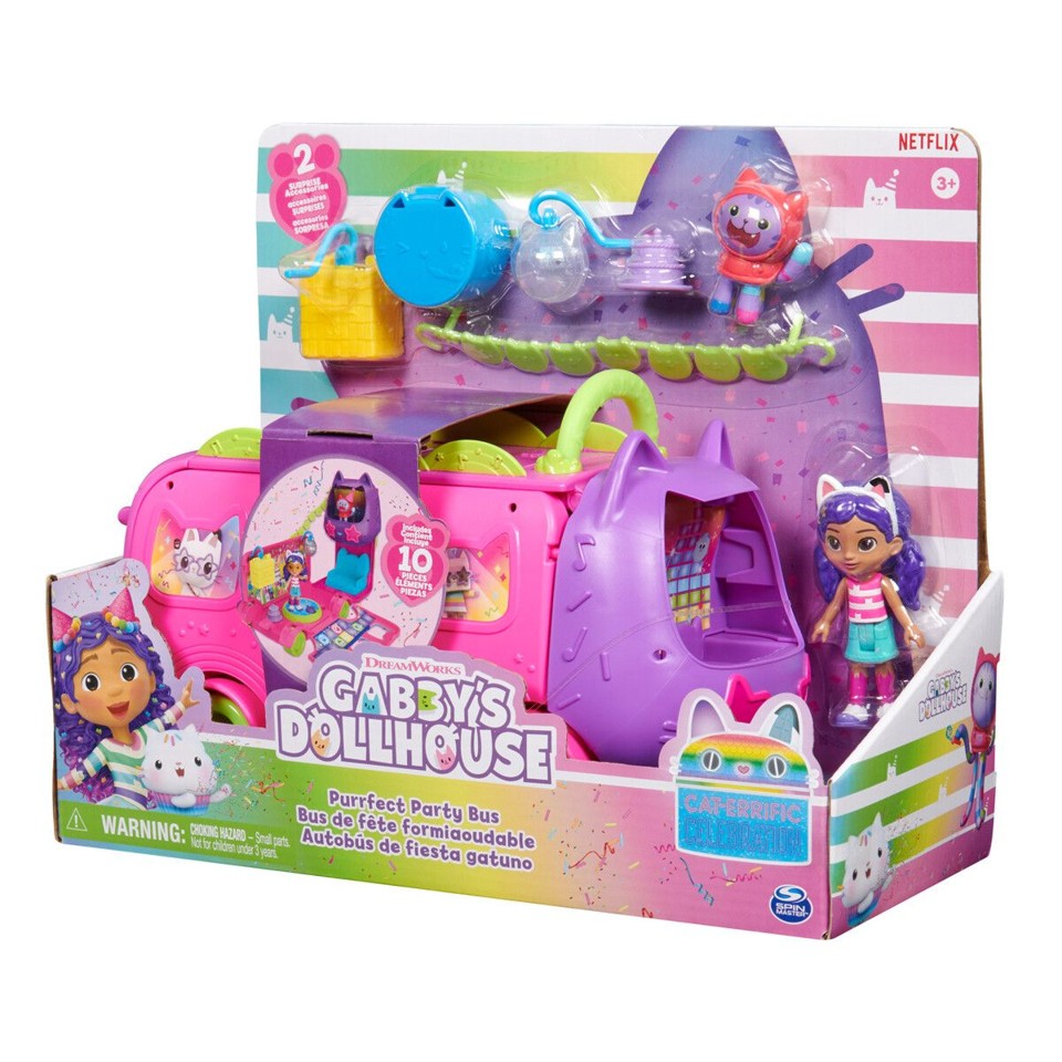 Gabby's Dollhouse - Sprinkle Fest Bus