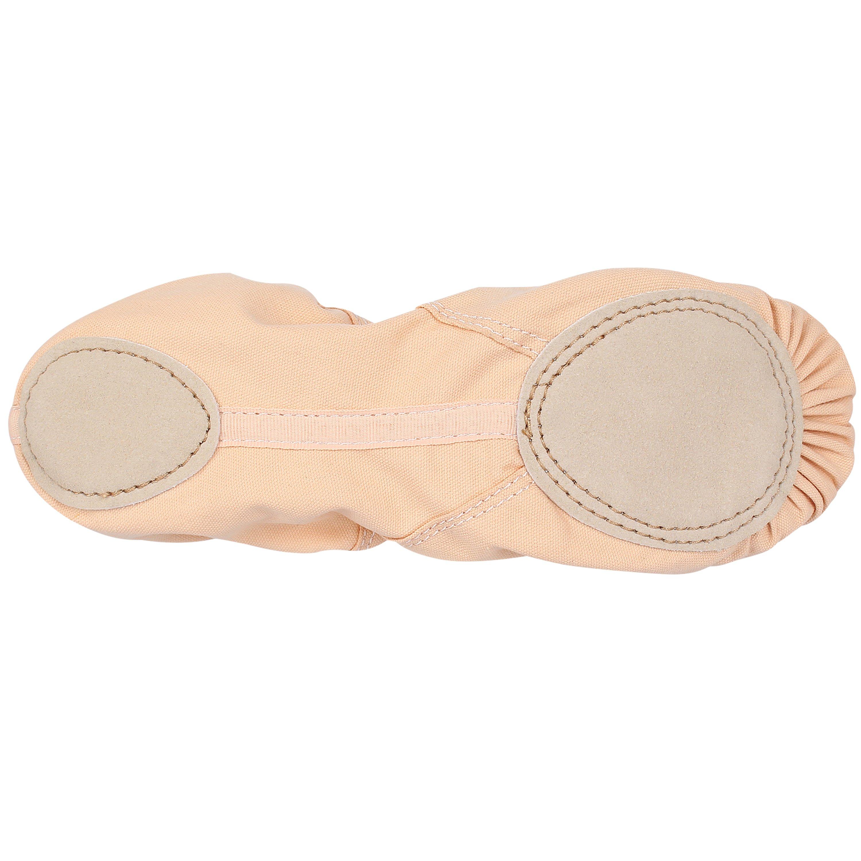 Slazenger Slaz Split Sole Canvas Ballet Shoe Ladies