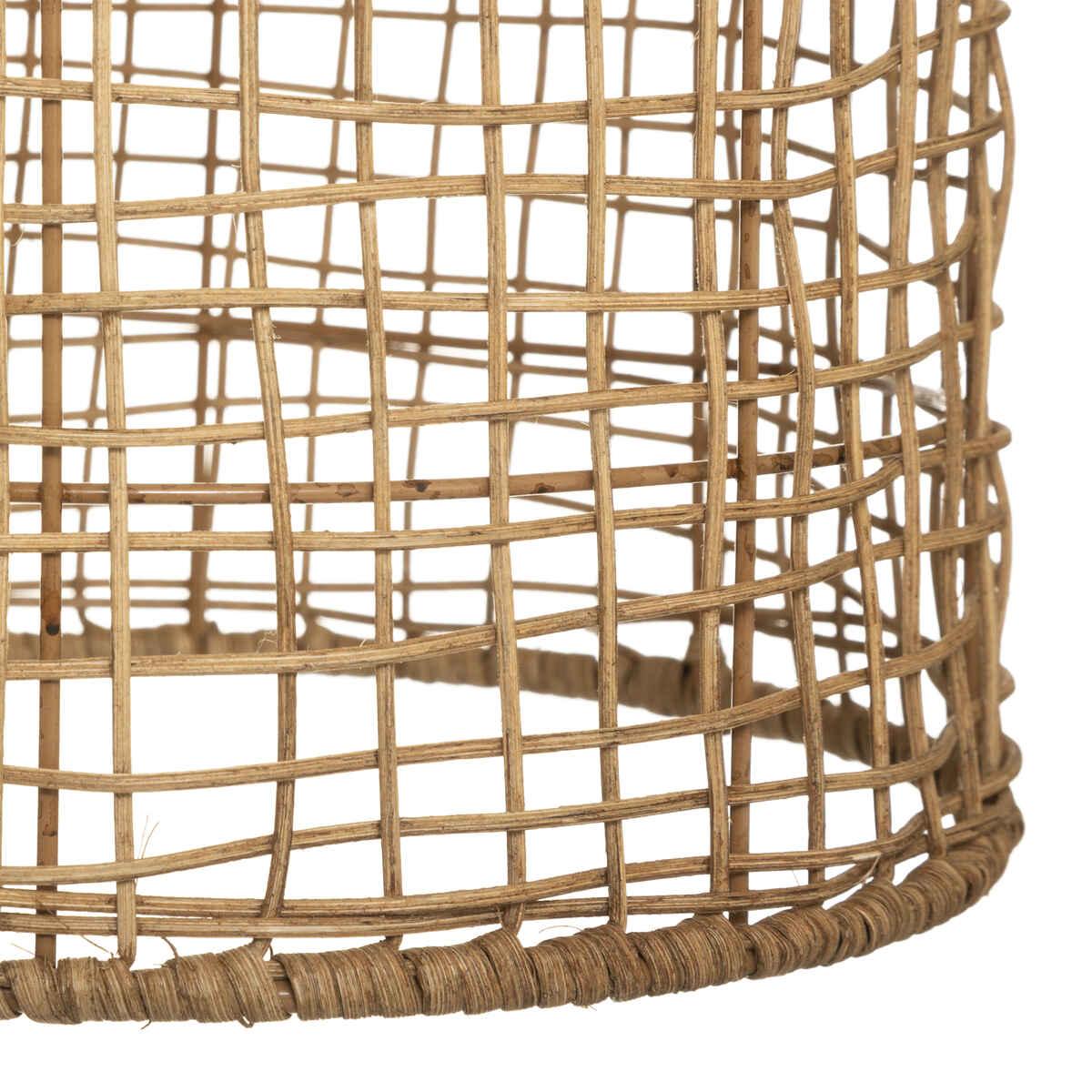 SUSPENSION ROTIN KARLA NATUREL D.24CM