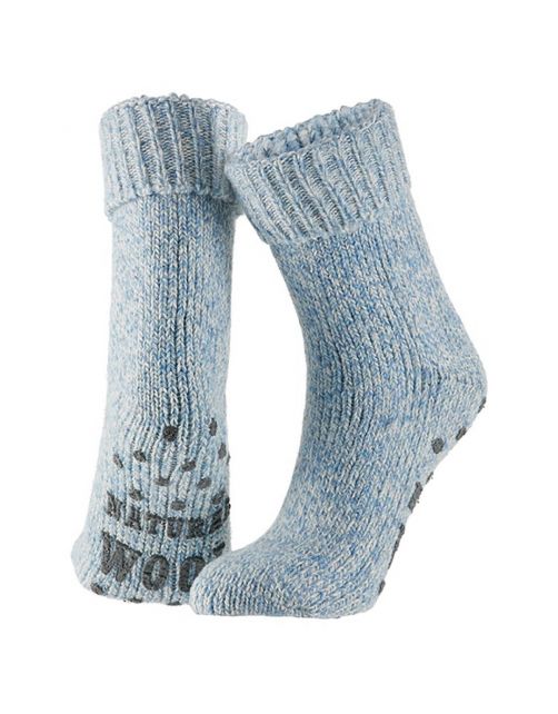 Apollo Dames Huissok Wol Anti-Slip - Sokken - Assorti Light Ass. 35\/38-39\/42