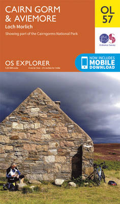 Cairn Gorm & Aviemore, Loch Morlich - OS Explorer Map OL 57 (Sheet map, folded)