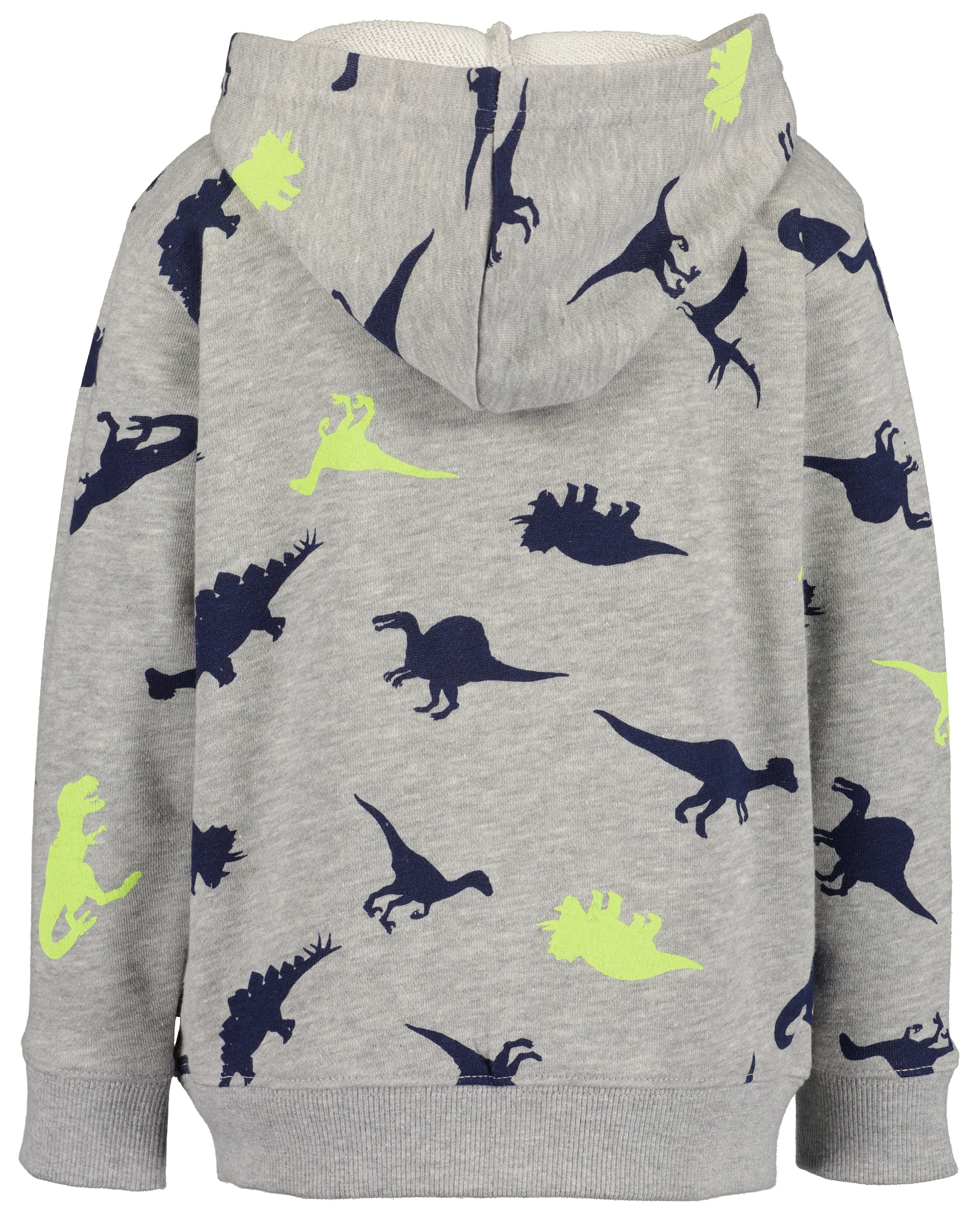 Kapuzen-Sweatjacke REX AOP in nebel