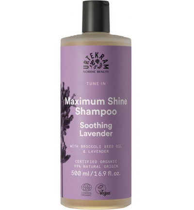 Urtekram Tune in shampoo soothing lavender (500 ml)