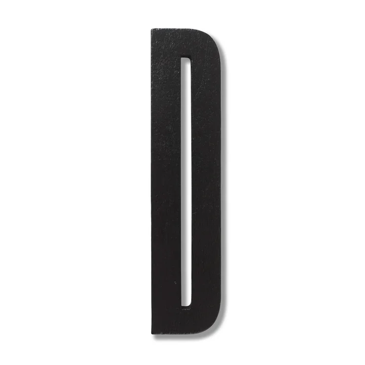 Design Letters - Wooden Letters Indoor D, schwarz