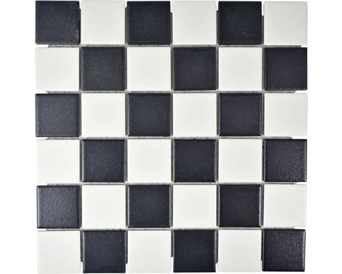 Keramisch mozaïek SAT 348 30x30 cm zwart/wit