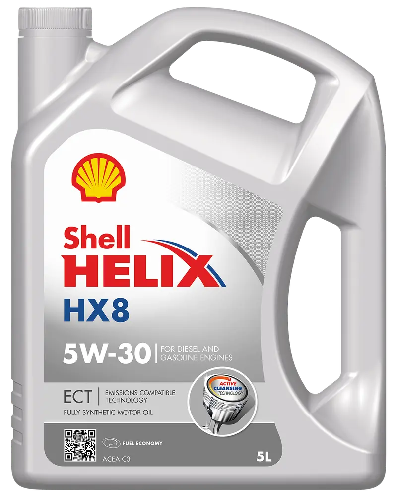 SHELL Helix HX8 ECT motorolie 5W-30 5 L