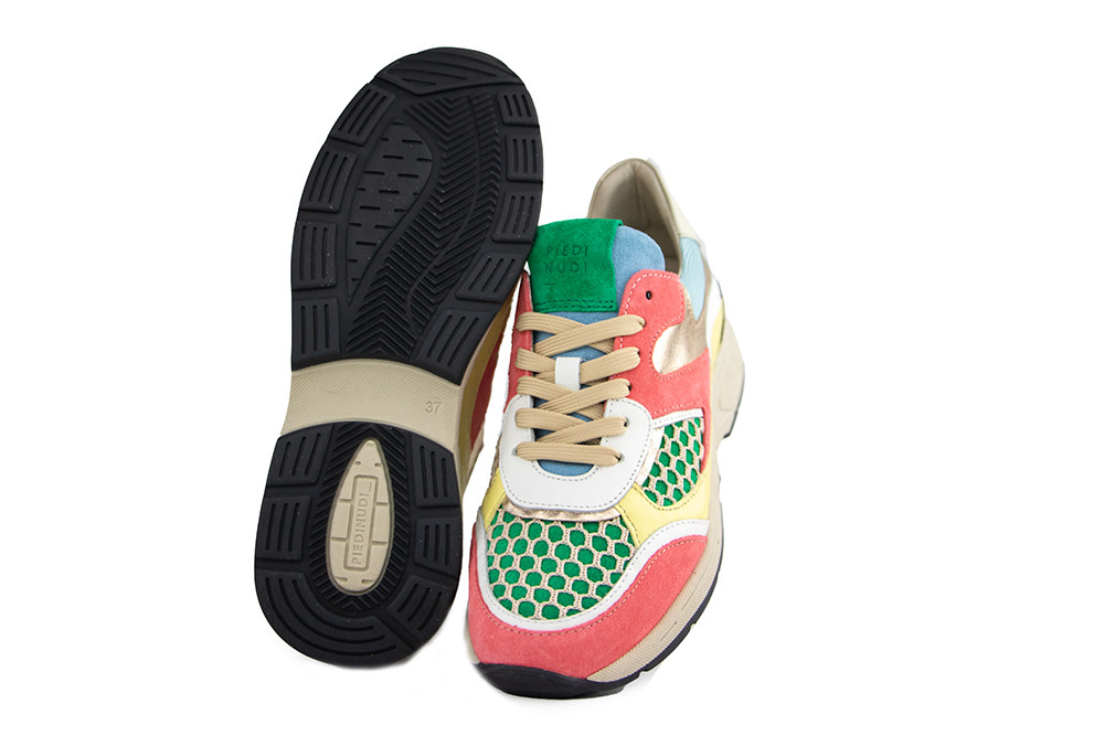 Piedi Nudi Sneaker Talla 04.04 Corallo Multi