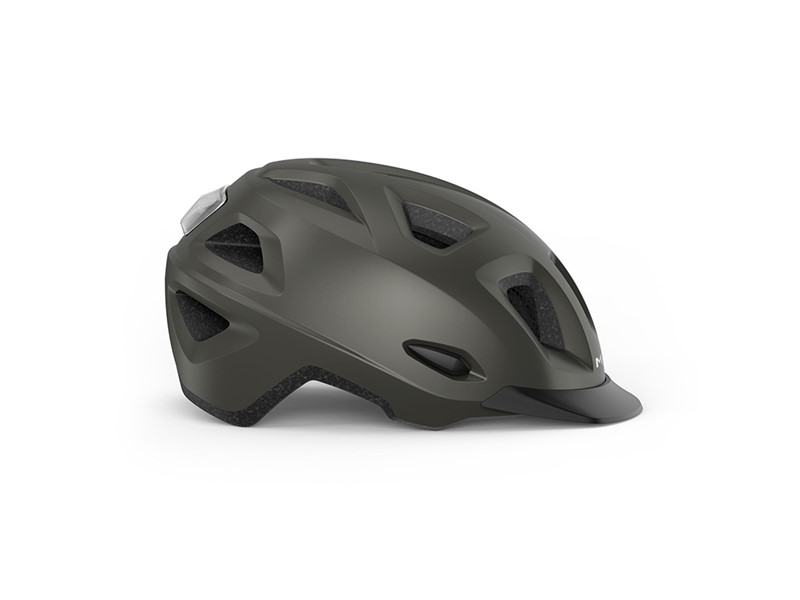 MET Mobilite MIPS cykelhjelm LED Titanium