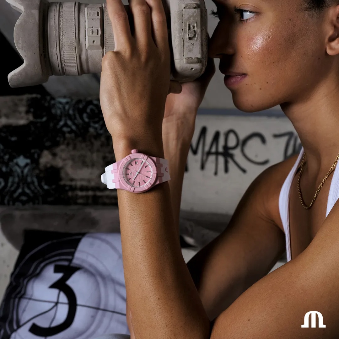Maurice Lacroix Aikon #tide Rosa / Weiss