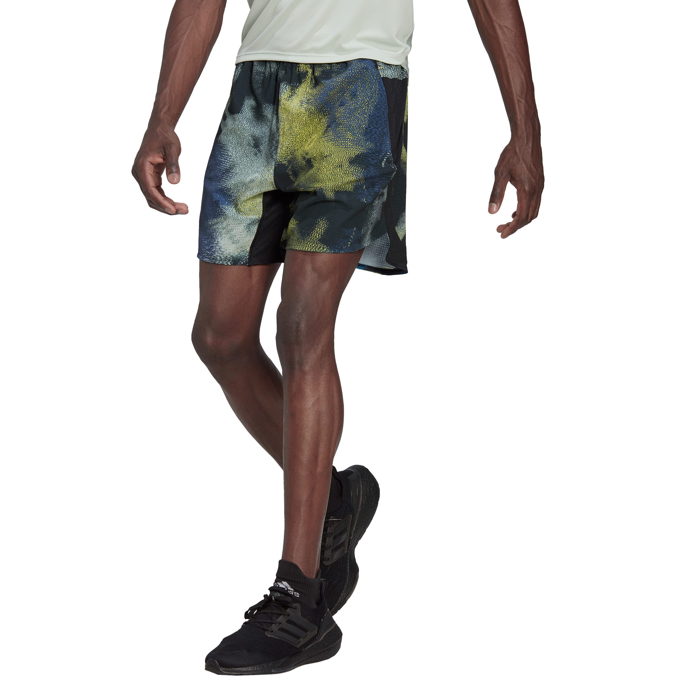 adidas D4T HIIT Allover Print Training Shorts Herren multicolor